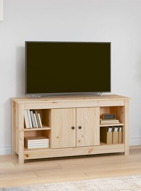 VidaXL Tv-meubel 103x36,5x52 cm massief grenenhout
