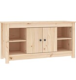 VidaXL Tv-meubel 103x36,5x52 cm massief grenenhout
