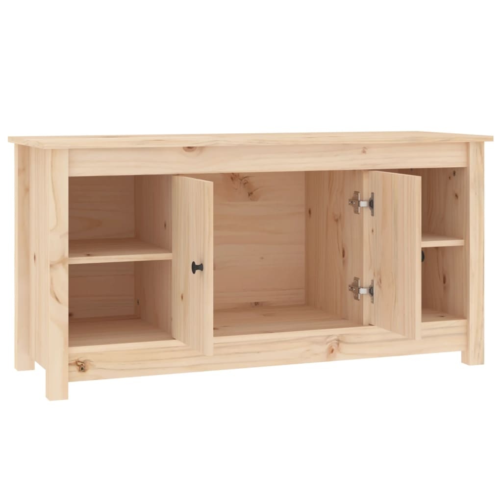 VidaXL Tv-meubel 103x36,5x52 cm massief grenenhout