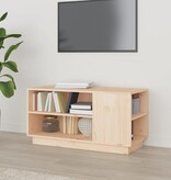 VidaXL Tv-meubel 80x35x40,5 cm massief grenenhout