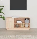 VidaXL Tv-meubel 80x35x40,5 cm massief grenenhout