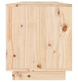 VidaXL Tv-meubel 110,5x34x40 cm massief grenenhout