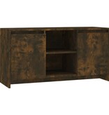 VidaXL Tv-meubel 102x37,5x52,5 cm bewerkt hout gerookt eikenkleurig