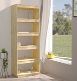 VidaXL Boekenkast / kamerscherm 60x35x167 cm massief grenenhout