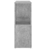 VidaXL Boekenkast 60x24x63 cm bewerkt hout betongrijs