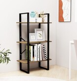 VidaXL Opbergrek 60x30x105 cm massief grenenhout