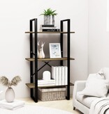 VidaXL Opbergrek 60x30x105 cm massief grenenhout