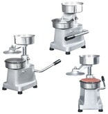 VidaXL Hamburgerpersmachine met 500 scheidingsbladen 10 cm aluminium