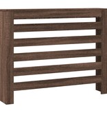 VidaXL Radiatorombouw 104x20x82 cm bewerkt hout bruin eikenkleurig