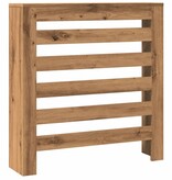VidaXL Radiatorombouw 78x20x82 cm bewerkt hout artisanaal eikenkleur
