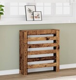 VidaXL Radiatorombouw 78x20x82 cm bewerkt hout oud hout