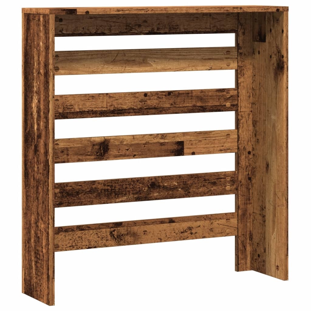 VidaXL Radiatorombouw 78x20x82 cm bewerkt hout oud hout