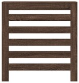 VidaXL Radiatorombouw 78x20x82 cm bewerkt hout bruin eikenkleurig