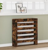 VidaXL Radiatorombouw 78x20x82 cm bewerkt hout gerookt eikenkleurig