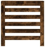 VidaXL Radiatorombouw 78x20x82 cm bewerkt hout gerookt eikenkleurig