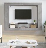 VidaXL Tv-meubel 152x22x113 cm bewerkt hout grijs sonoma eikenkleurig