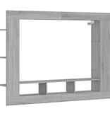 VidaXL Tv-meubel 152x22x113 cm bewerkt hout grijs sonoma eikenkleurig