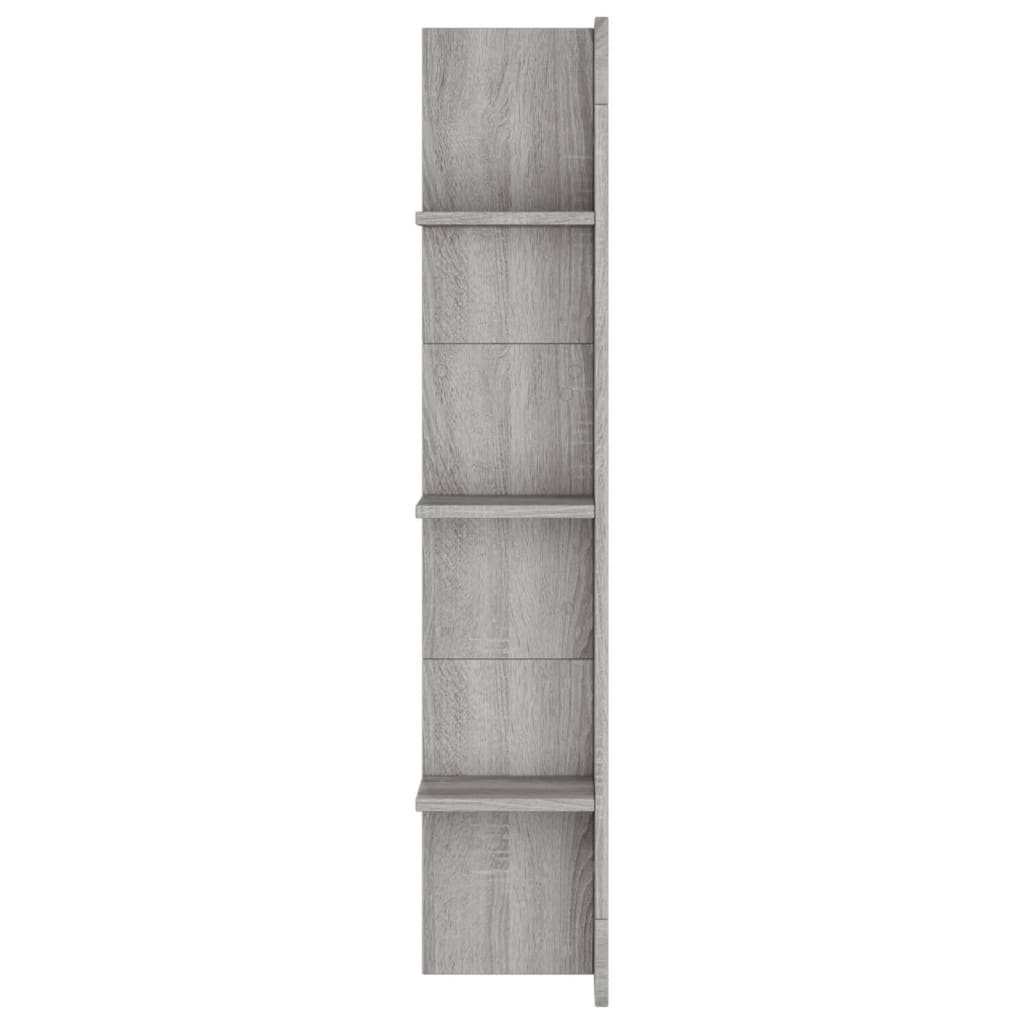VidaXL Tv-meubel 152x22x113 cm bewerkt hout grijs sonoma eikenkleurig