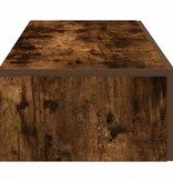 VidaXL Wandschap met lades 60x26,5x15 cm bewerkt hout gerookt eiken