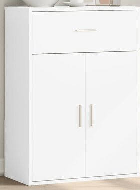 VidaXL Dressoir 60x30x84 cm bewerkt hout wit