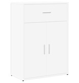 VidaXL Dressoir 60x30x84 cm bewerkt hout wit