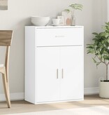 VidaXL Dressoir 60x30x84 cm bewerkt hout wit