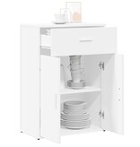 VidaXL Dressoir 60x30x84 cm bewerkt hout wit