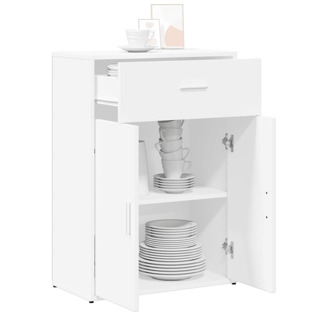 VidaXL Dressoir 60x30x84 cm bewerkt hout wit