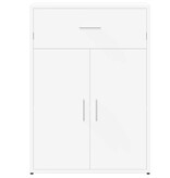 VidaXL Dressoir 60x30x84 cm bewerkt hout wit