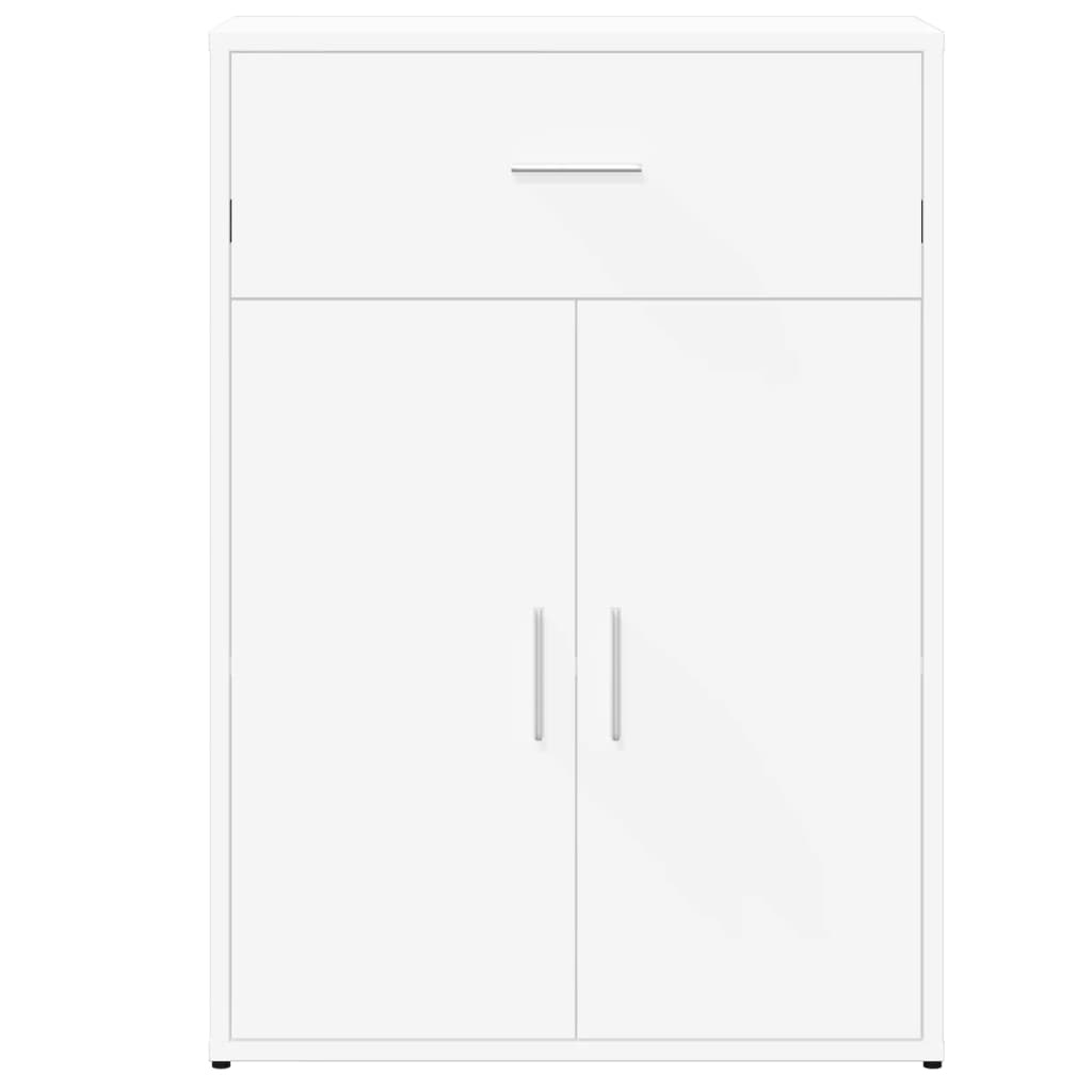 VidaXL Dressoir 60x30x84 cm bewerkt hout wit