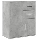 VidaXL Dressoir 60x31x70 cm bewerkt hout betongrijs