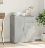 VidaXL Dressoir 60x31x70 cm bewerkt hout betongrijs