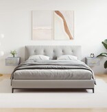 VidaXL Nachtkastjes 2 st wandgemonteerd 35x35x20 cm betongrijs