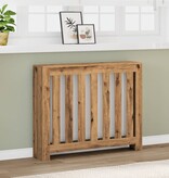 VidaXL Radiatorombouw 104x20x82 cm bewerkt hout artisanaal eikenkleur
