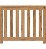 VidaXL Radiatorombouw 104x20x82 cm bewerkt hout artisanaal eikenkleur