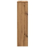 VidaXL Radiatorombouw 104x20x82 cm bewerkt hout artisanaal eikenkleur