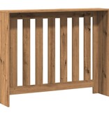 VidaXL Radiatorombouw 104x20x82 cm bewerkt hout artisanaal eikenkleur