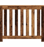 VidaXL Radiatorombouw 104x20x82 cm bewerkt hout oud hout