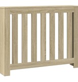 VidaXL Radiatorombouw 104x20x82 cm bewerkt hout sonoma eikenkleurig