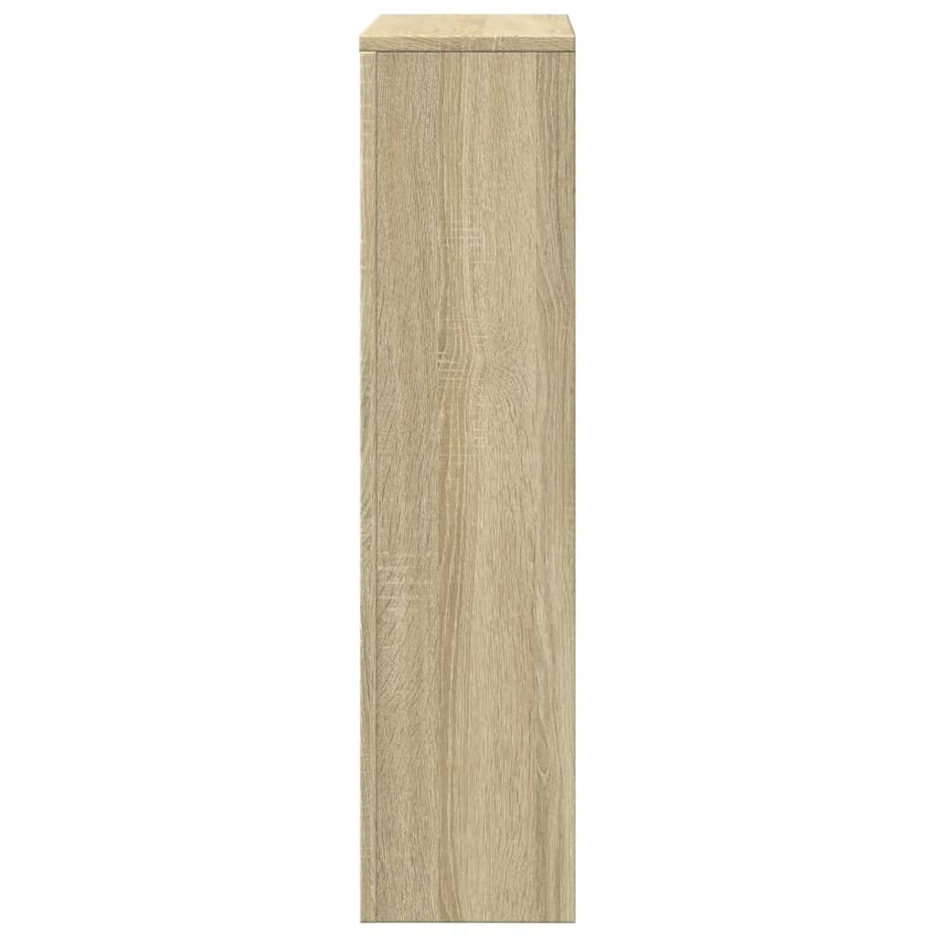 VidaXL Radiatorombouw 104x20x82 cm bewerkt hout sonoma eikenkleurig