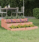 VidaXL Plantenbak 78x78x27 cm massief douglashout