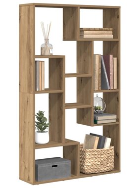 VidaXL Boekenkast 72x20x120 cm bewerkt hout artisanaal eikenkleurig