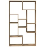 VidaXL Boekenkast 72x20x120 cm bewerkt hout artisanaal eikenkleurig