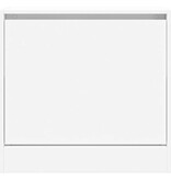 VidaXL Schoenenkast 60x21x57 cm bewerkt hout wit