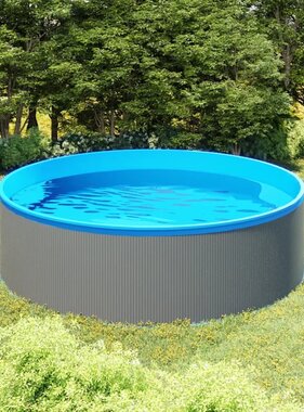 VidaXL Splasher pool 350x90 cm grijs