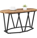 VidaXL Salontafel Oud Hout 80x40x40,5 cm Geengineerd Hout en Metaal