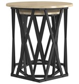 VidaXL Bijzettafels 2 stuks Sonoma Eiken Vervaardigd Hout