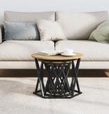 VidaXL Nesting Bijzettafels 3 stuks Artisan Eiken Engineered Hout