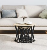 VidaXL Nesting Bijzettafels 3 stuks Sonoma Eiken Geengineerd Hout