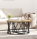 VidaXL Salontafel Artisan Eiken 80x80x42 cm Gemaakt van Engineered Wood